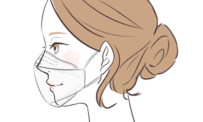 つけ心地が良く、清潔で快適