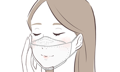 顔のラインをシャープに、美しく