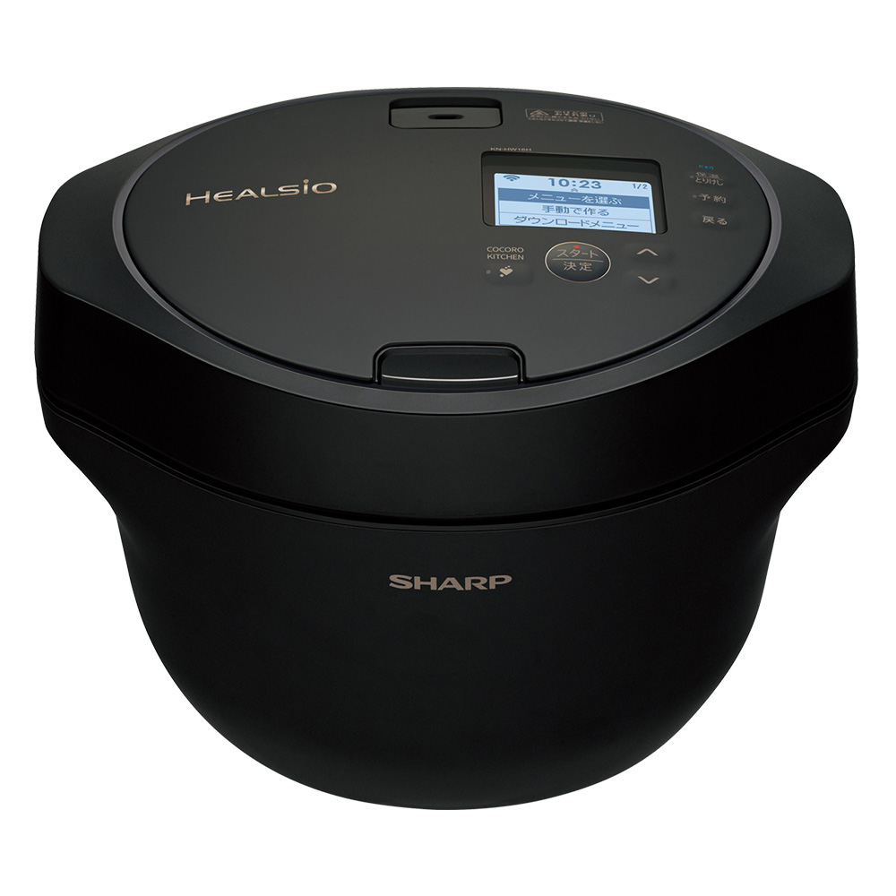 へルシオ ホットクック＜無線LAN搭載＞＜1.6Lタイプ＞＜ブラック系＞ KN-HW16H-B