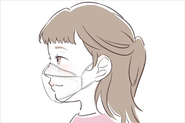 つけ心地が良く、清潔で快適